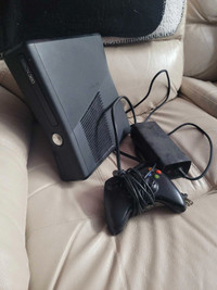 Xbox 360 with wired controller and 40 games