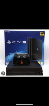 Sony PS4 1TB Pro 4K with Box