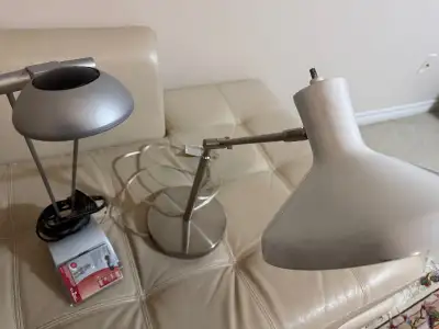 Two desk lamps, View more