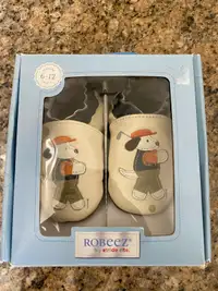Première chaussure de bébé garçon Hole in one beagle - Robeeze