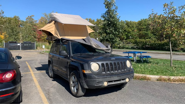 Jeep Patriot/Rooftent camper setup dans Autos et camions  à Ville de Montréal