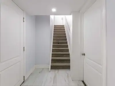 Three Bedroom Legal Basement available for rent from May 1, 2026. Three bedrooms, 2 large halls, 2 s...