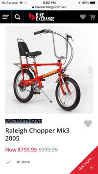 2005 Raleigh Chopper Mk3