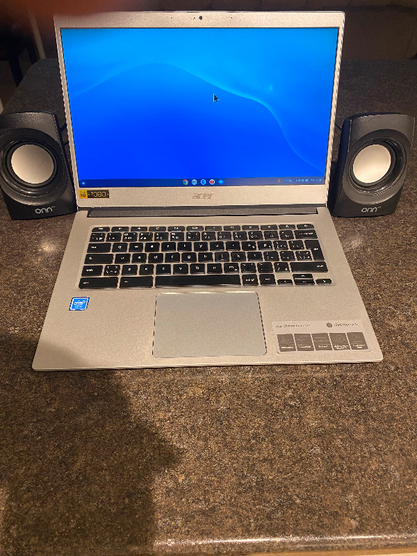 Acer 514 Chromebook laptop & 2 Speakers $120 in Laptops in Dartmouth