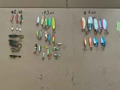 Assorted Ice Fishing Lures, View more