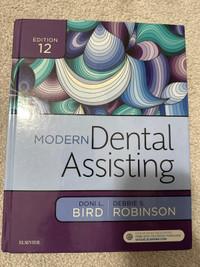 3 Modern Dental Assisting Textbooks (MDA) 12th Edition