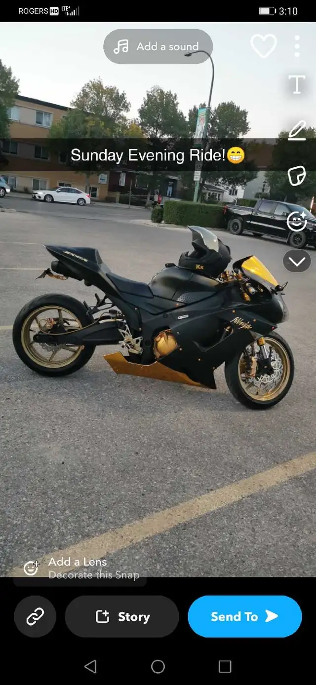 2006 Kawasaki Ninja ZX6R 636 in Sport Bikes in Winnipeg - Image 2