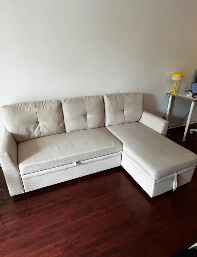 Sofa-bed / Canapé-lit Ikea (FRIHETEN) beige632347539496991219