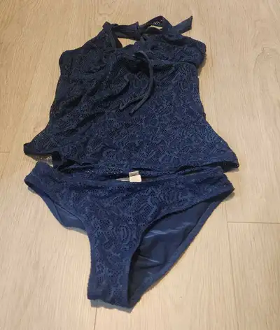 Blue Tankini Swimsuit (Size M), View more