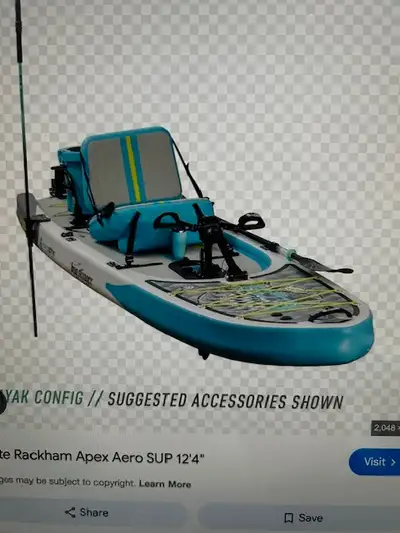 Bote Rackham Aero Paddle Board with extras New!, View more