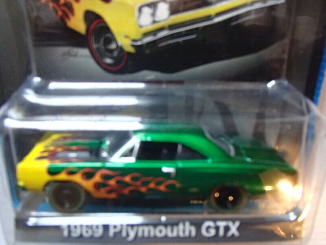 1:64 Greenlight Col Corne Midnight Edition 1969 Plymouth GTX gm in Toys & Games in Sarnia - Image 4