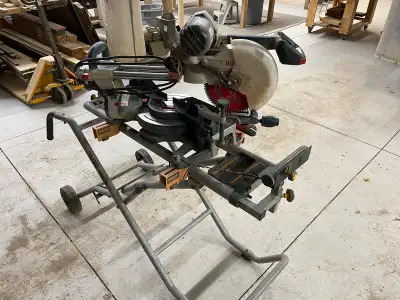 Bosch 10” compound mitre saw with stand, View more