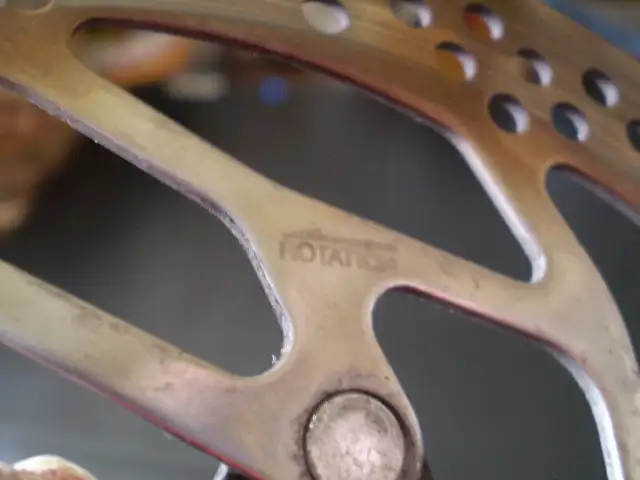 Bike/Bicycle Disc Brake Rotor - Used - Rear in Frames & Parts in Winnipeg - Image 6
