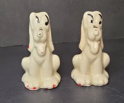 Vintage Disney Pluto Salt and Pepper Set, View more