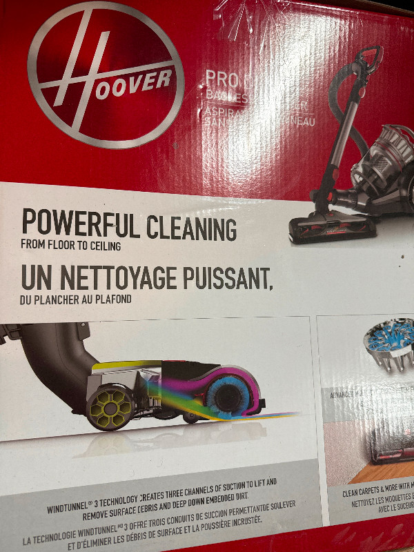 Hoover Pro Deluxe Bagless Canister BRAND NEW IN BOX in Vacuums in St. Catharines