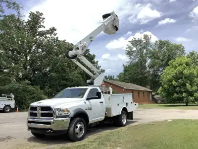Call or Text if interested @ 905 375 3554 2016 Dodge Ram 5500 Altec AT37G Articulating & Telescopic...