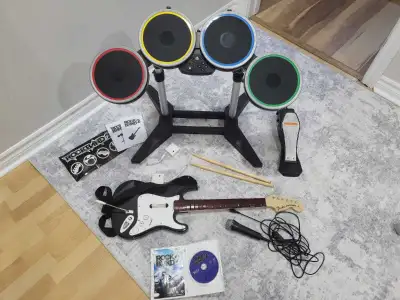 Rockband 2 for Wii band in a box, View more