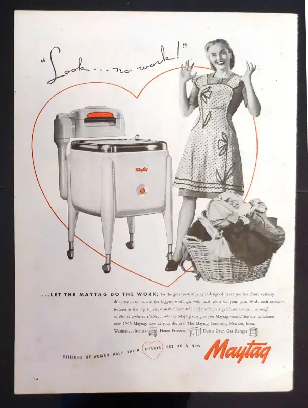 Old washing machine ads dating 1926 to 1947 in Arts & Collectibles in Belleville - Image 3