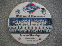 Limited Edition Toronto Bluejays 1993 World Series Champs Button