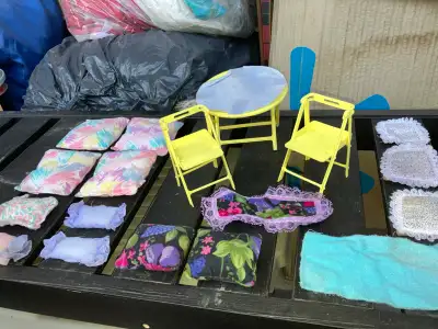 Vintage Doll Furniture and Accessory Set, View more