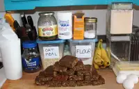 Energy Protein Cubes "BANANA COFFEE CAKE"  fast and easy cycling