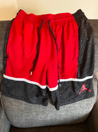 Jordan Shorts *Brand New* (Black and Red)