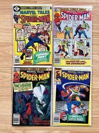 Marvel Comics Tales Spider-Man  Lot of 4