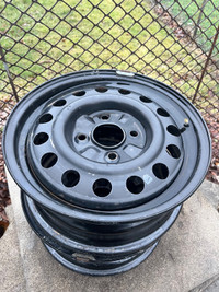 TWO - 195 65 r15 Rims for Sale $25 each OBO