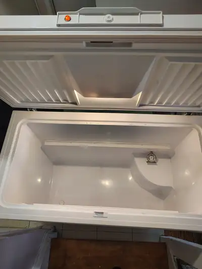 Chest Freezer almost new energy star medium size 42 inches long, View more