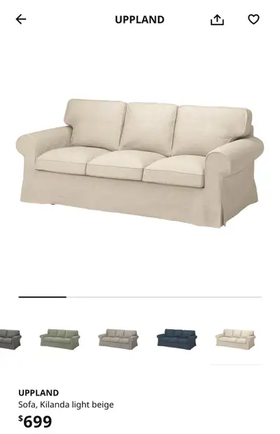 MOVING SALE Uppland Couch, View more
