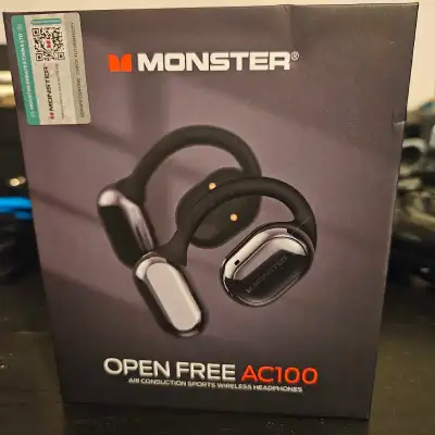 Monster Wireless Headphones Used once. Comes with Box.