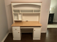 Child’s Desk with Hutch and Matching Dresser