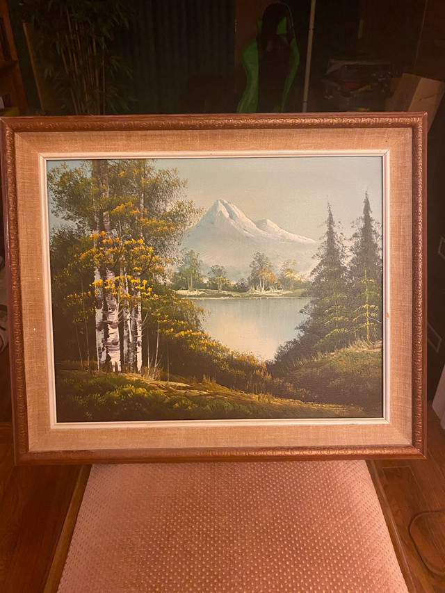 Old Antique Painting - Peaceful Oil Painting in Arts & Collectibles in Cambridge