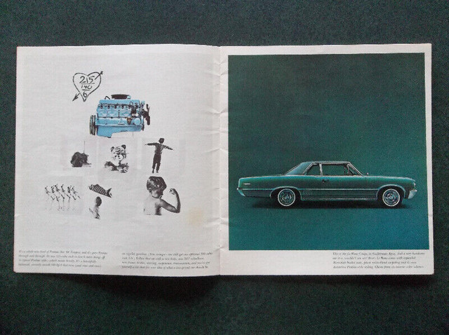 1964 Pontiac Tempest sales booklet in Textbooks in London - Image 2