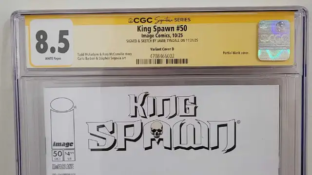CGC King Spawn #50 Sketched & Signed in Comics & Graphic Novels in London - Image 5
