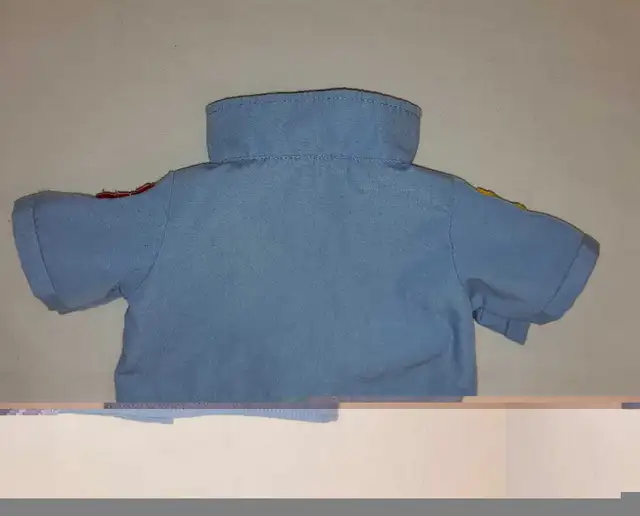 Build-A-Bear Police Officer Cop Uniform Top Shirt BABW 2018 in Arts & Collectibles in Truro - Image 4