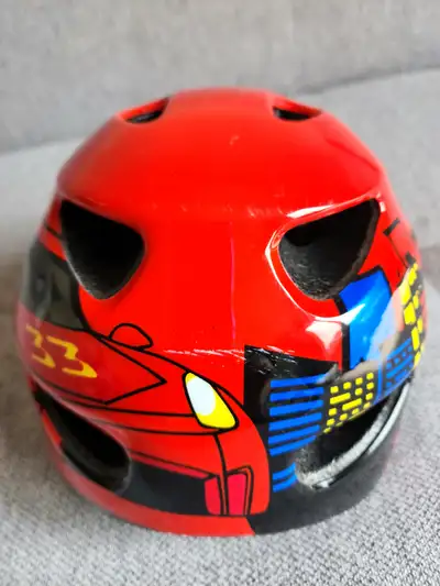 Kids bike helmet, adjustable, 48-55 cm, View more