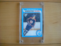 Carte de hockey recrue de Wayne Gretzky de 1979