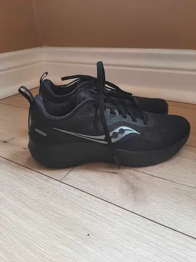 Men's size 8, worn once indoors