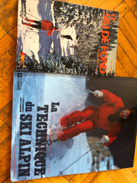 livre ski alpin et ski de fond