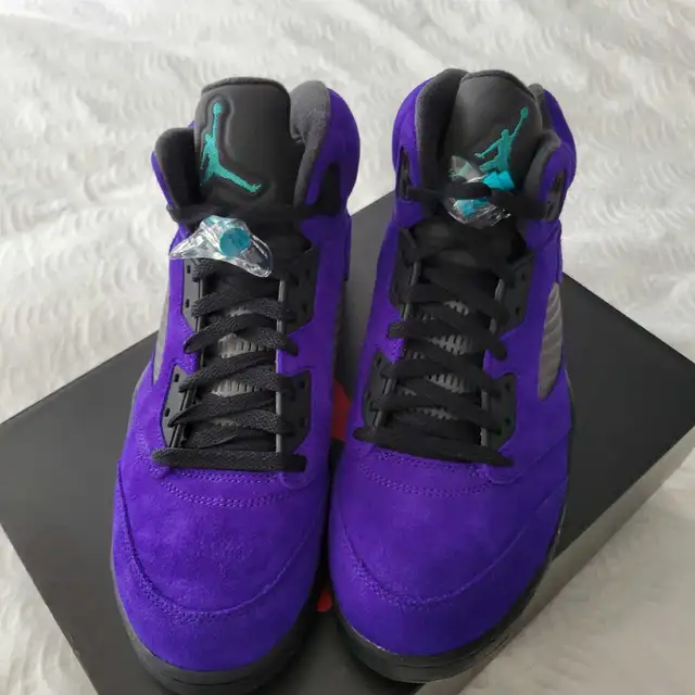2020 Air Jordan 5 Alternate Grape Deadstock Mens Size 10.0 in Men's Shoes in Oakville / Halton Region - Image 4