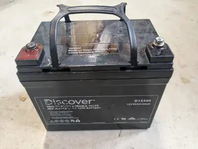 Battery 12V 35AH Discover D12350D Sealed Lead Acid, View more