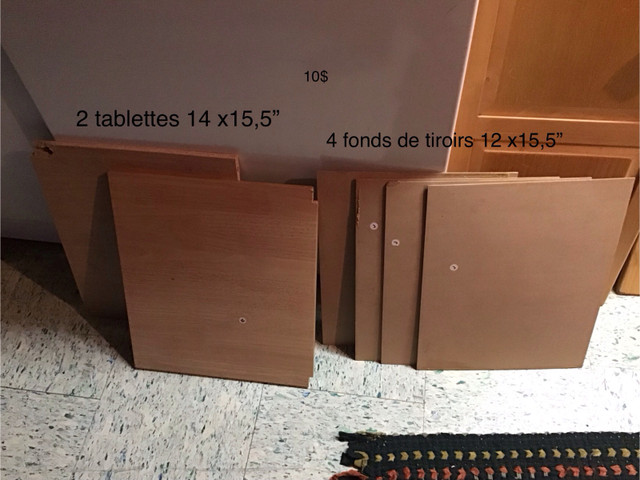 Portes et tablettes d’armoire dans Armoires et revêtements de comptoir  à Laval/Rive Nord - Image 2