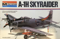 NAVY A-1H SKYRAIDER by MONOGRAM.