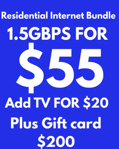 Residential Internet Bundle, View more