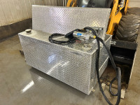 Slip tank tool box combo fuel tank 