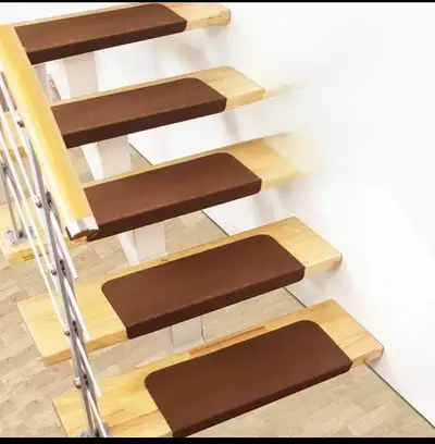 Staircase anti-slip self-adhesive carpet mats, 4 of those, View more