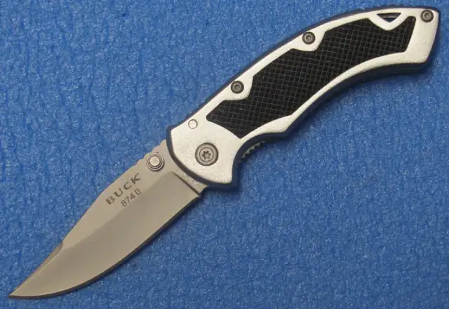 New BUCK MINI ICEMAN Folding Knife in Fishing, Camping & Outdoors in Muskoka - Image 3