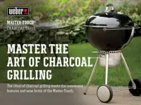Weber Master-Touch 22” Charcoal Grill Black