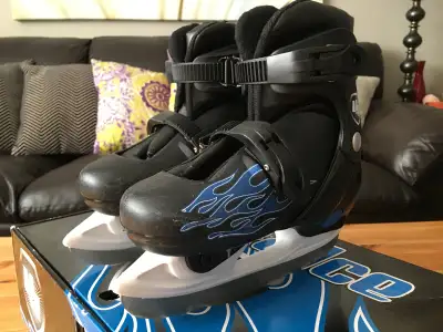 Brand new Boys adjustable skates, View more